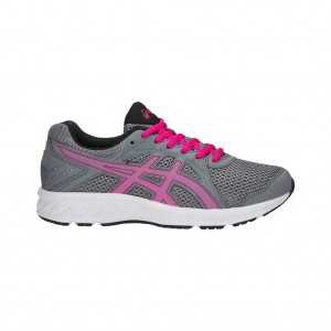 Steel Grey/Pink Rave Asics 1012A188.020 Jolt 2 (D) Running Shoes | AKRPF-5304