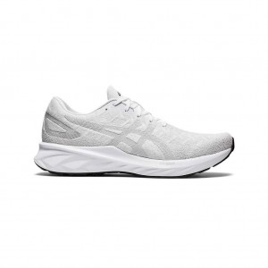 White/Glacier Grey Asics 1011A819.100 Dynablast Running Shoes | FNEZS-7041