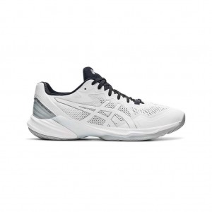 White/Pure Silver Asics 1051A064.101 Sky Elite Ff 2 Volleyball Shoes | QOWVY-5724