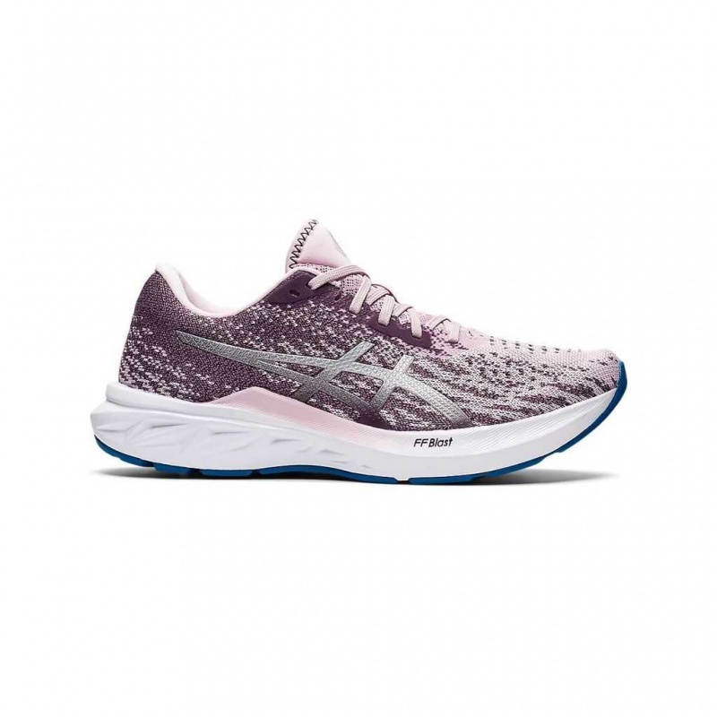 Barely Rose/Pure Silver Asics 1012B060.701 Dynablast 2 Running Shoes | DTKVU-6105