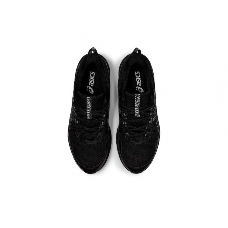 Black/Black Asics 1011B395.001 Gel-Venture 8 (4E) Trail Running Shoes | HIBOM-8072