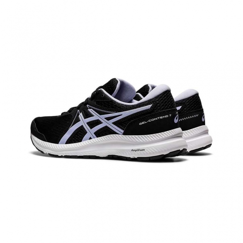 Black/Lilac Opal Asics 1012A911.005 Gel-Contend 7 Running Shoes | EXTCA-3982