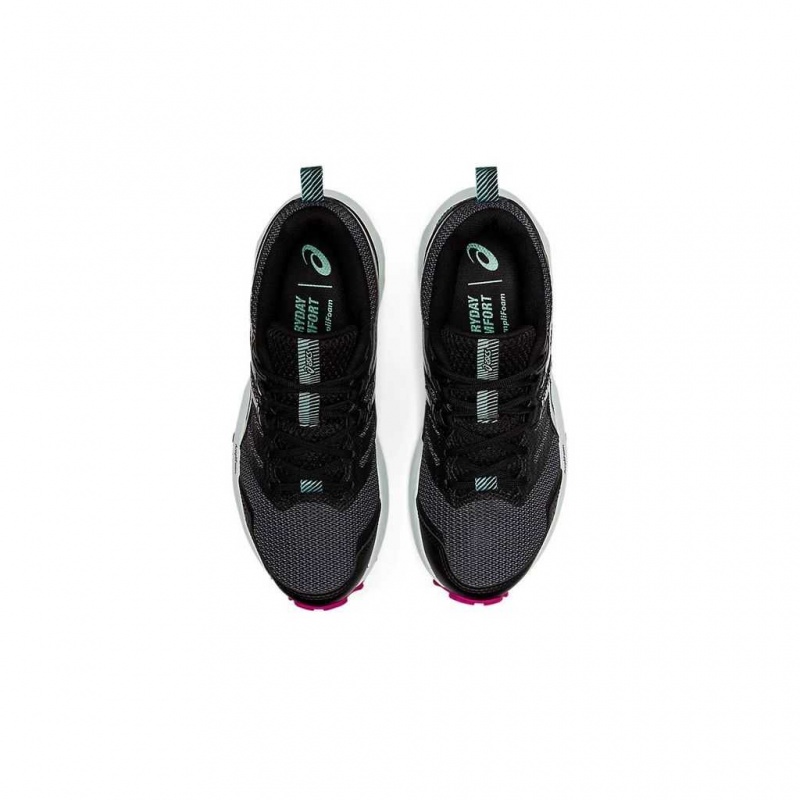 Black/Pure Silver Asics 1012A922.019 Gel-Sonoma 6 Trail Running Shoes | EMIJA-4608