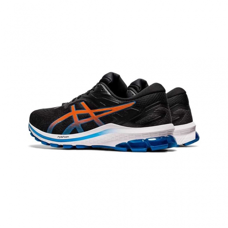 Black/Reborn Blue Asics 1011B001.005 Gt-1000 10 Running Shoes | KXICH-8053