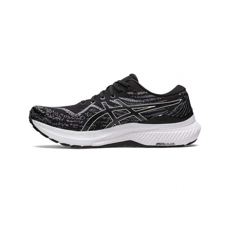 Black/White Asics 1011B470.002 Gel-Kayano 29 Wide Running Shoes | WUOCP-1340