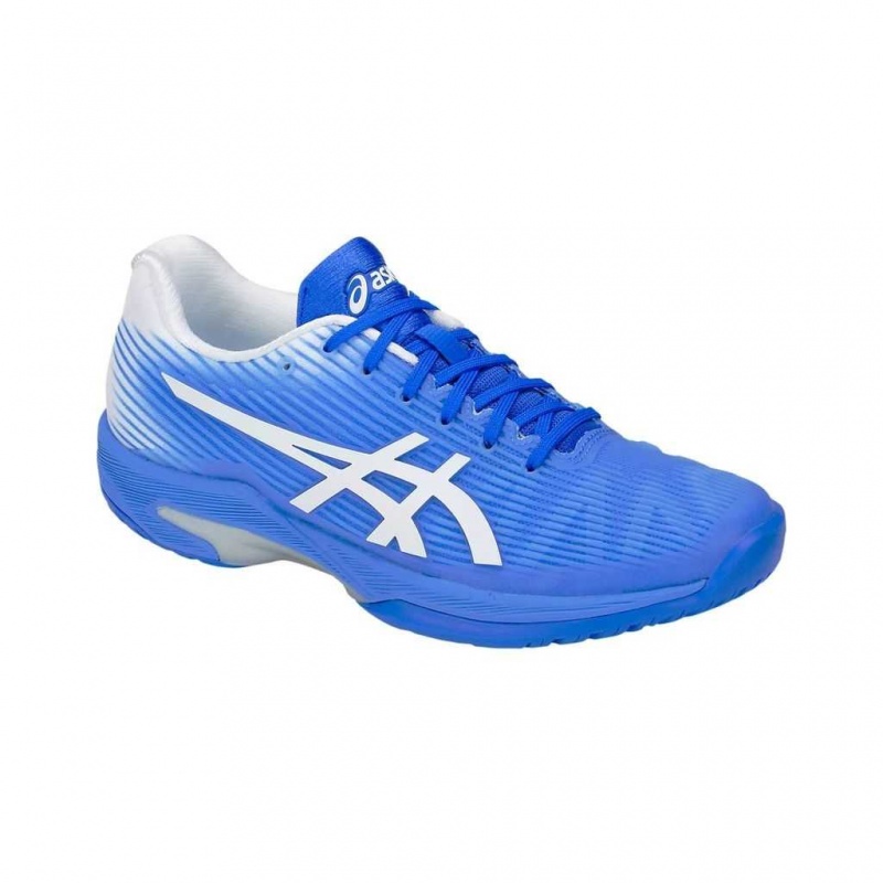 Blue Coast/White Asics 1042A002.411 Solution Speed FF Tennis Shoes | GLBVR-2196