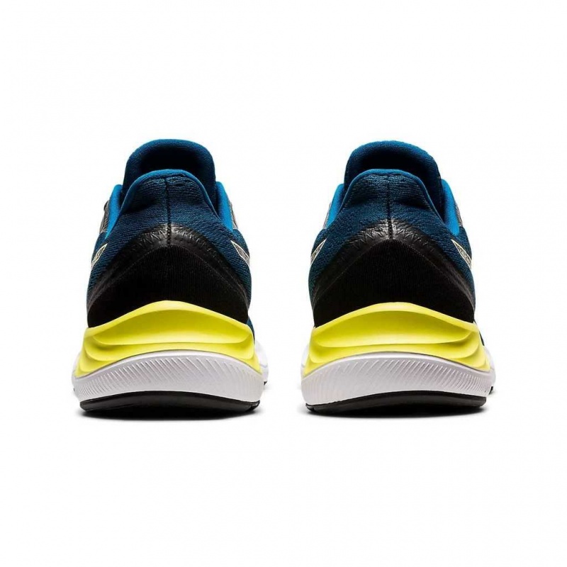 Deep Sea Teal/Glow Yellow Asics 1011B036.414 Gel-Excite 8 Running Shoes | PBFWG-2374