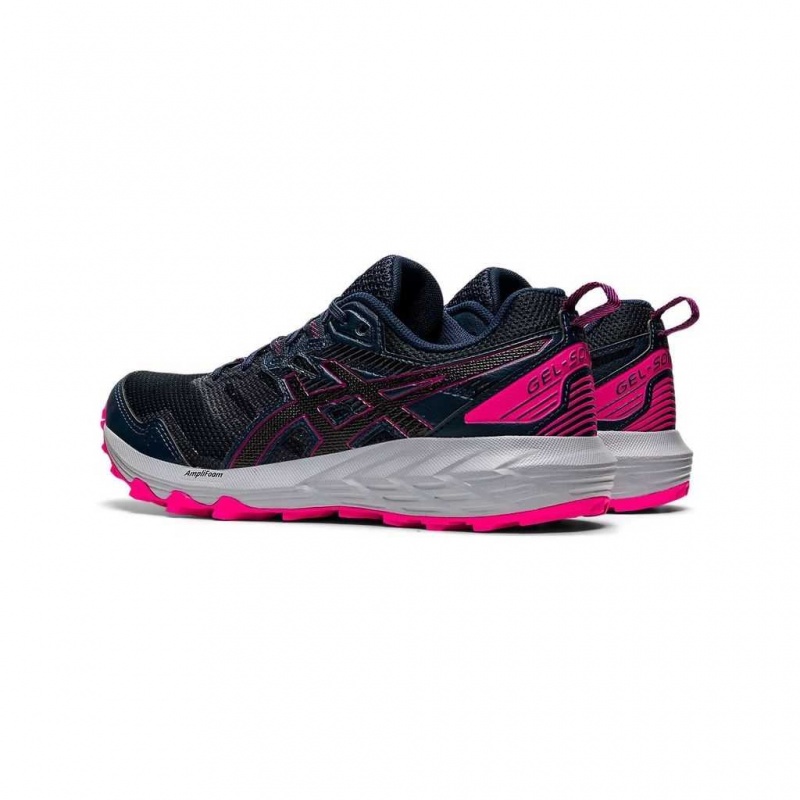 French Blue/Black Asics 1012A922.415 Gel-Sonoma 6 Trail Running Shoes | HBAXO-3591