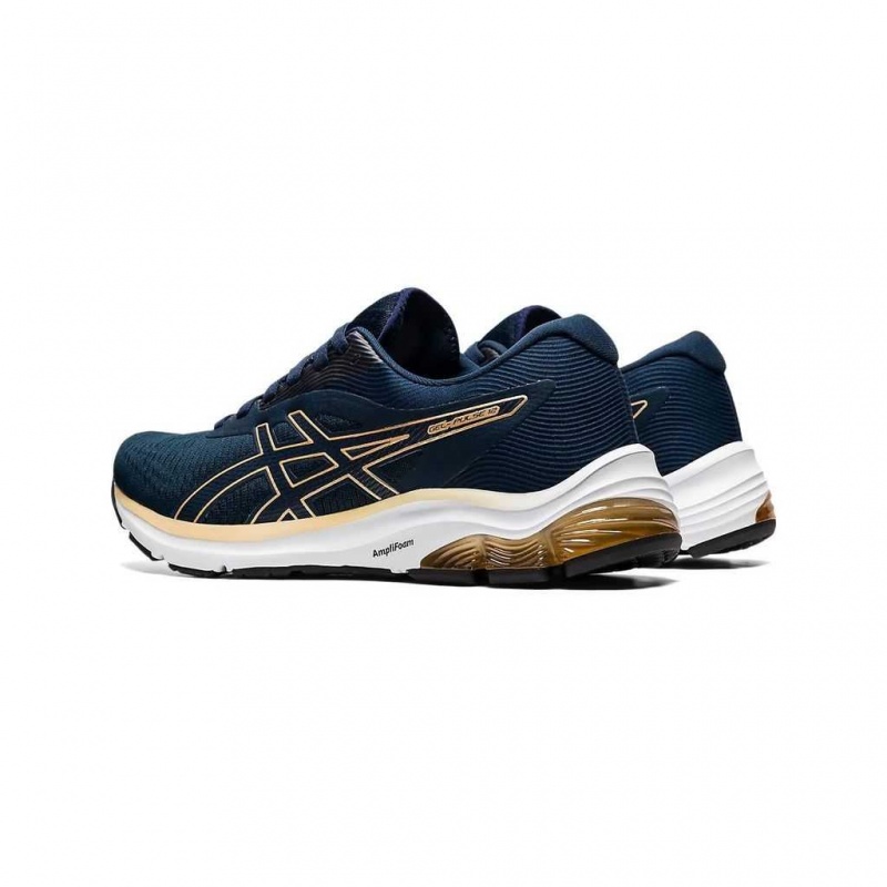 French Blue/Champagne Asics 1012A724.403 Gel-Pulse 12 Running Shoes | HLREF-5904