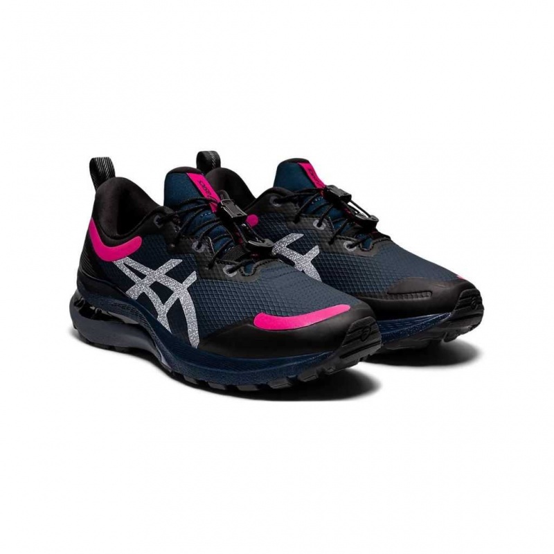 French Blue/Pink Rave Asics 1012B155.400 Gel-Kayano 28 AWL Running Shoes | SAKUY-1830