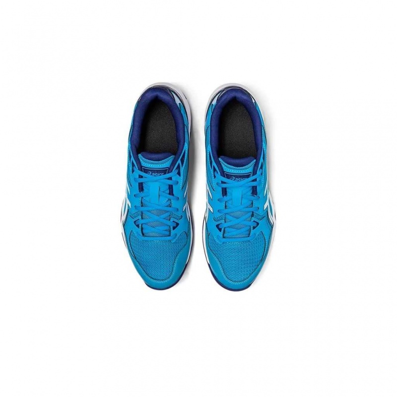 Island Blue/White Asics 1071A054.409 Gel-Rocket 10 Volleyball Shoes | CEXNI-2648