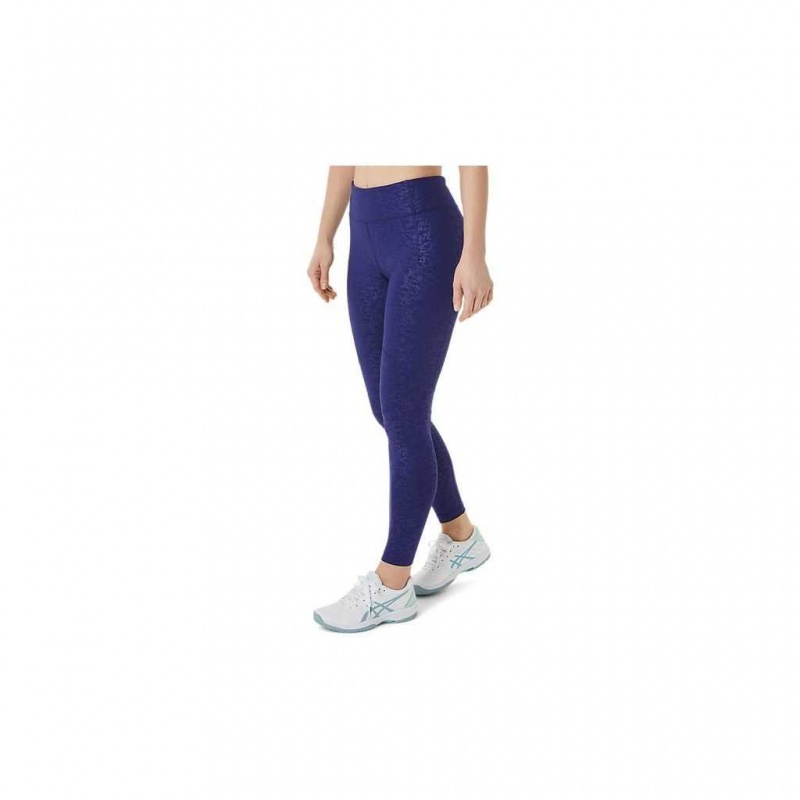Japan Brushed Emboss Dive Blue Asics 2032C055.463 New Strong 92 Printed Tight Tights & Leggings | AWZYP-4925