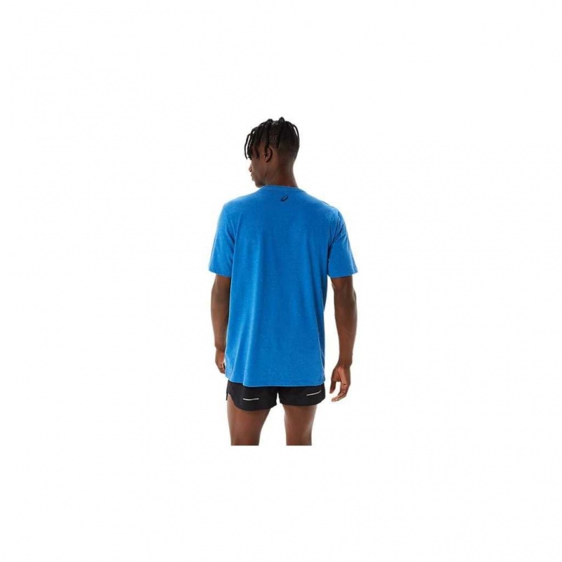Lake Drive Heather Asics 2031C811.424 M Ss Sunrise Runner Graphic Tee Gender Neutral Short Sleeve Shirts | LWKYH-5894