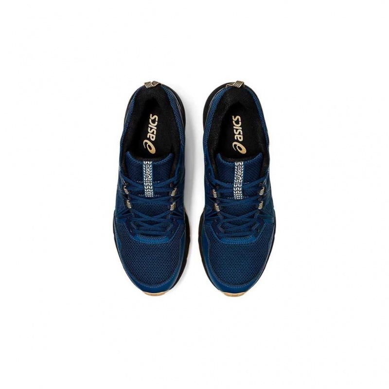 Mako Blue/Black Asics 1011A826.401 Gel-Venture 8 (4E) Trail Running Shoes | RUGTP-8569