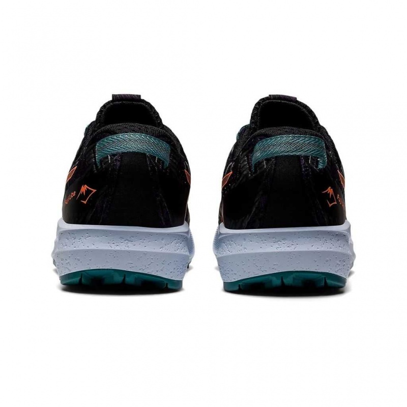 Night Shade/Nova Orange Asics 1012B294.500 Fuji Lite 3 Trail Running Shoes | RSNLX-0789