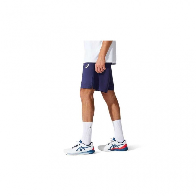 Peacoat Asics 2041A176.400 Court 9in Short Shorts | RWLIK-2795