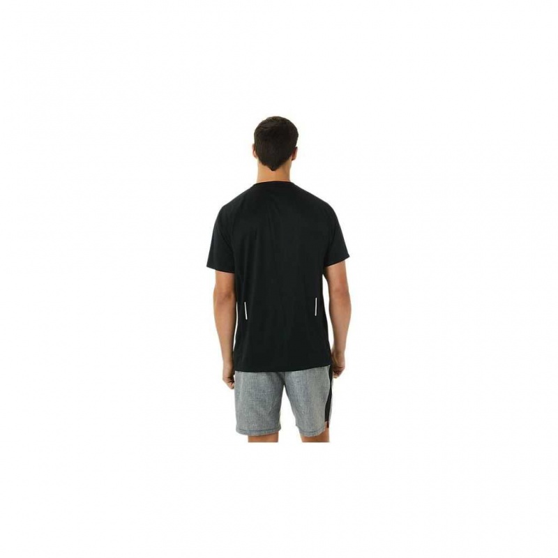 Performance Black Asics 2011C656.001 Ready-Set Lyte Short Sleeve T-Shirts & Tops | VJUEK-5912