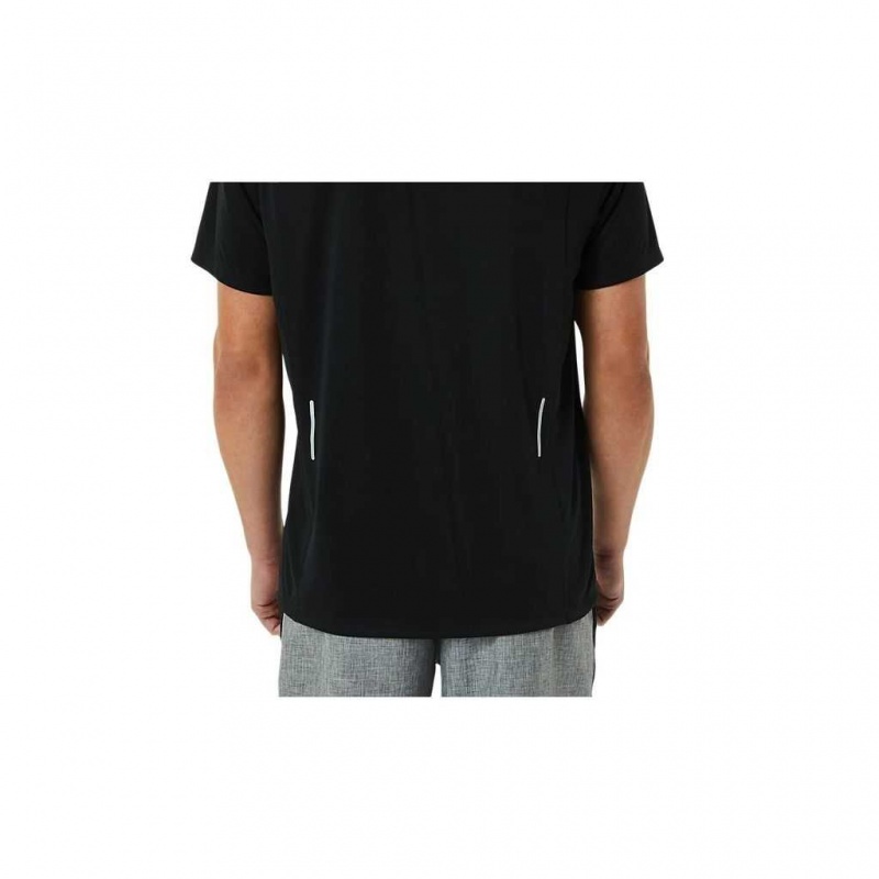 Performance Black Asics 2011C656.001 Ready-Set Lyte Short Sleeve T-Shirts & Tops | VJUEK-5912