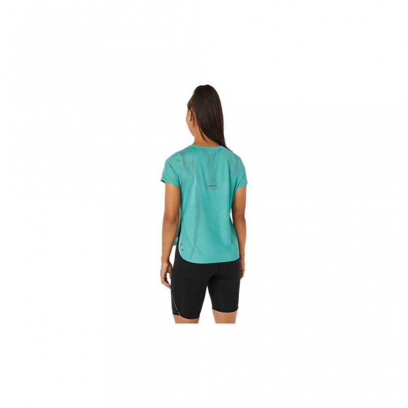 Sage Asics 2012C228.301 Ventilate Actibreeze Short Sleeve Top T-Shirts & Tops | NYHBO-8731