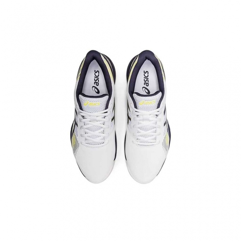 White/Indigo Fog Asics 1041A192.103 Gel-Game 8 Tennis Shoes | YCIWZ-9658